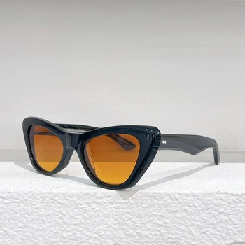 JMM Personality мужские и женские солнцезащитные очки Модные ацетатные классические солнцезащитные очки в форме кошачьего глаза Оптические очки KELLYI высокого качества uv400